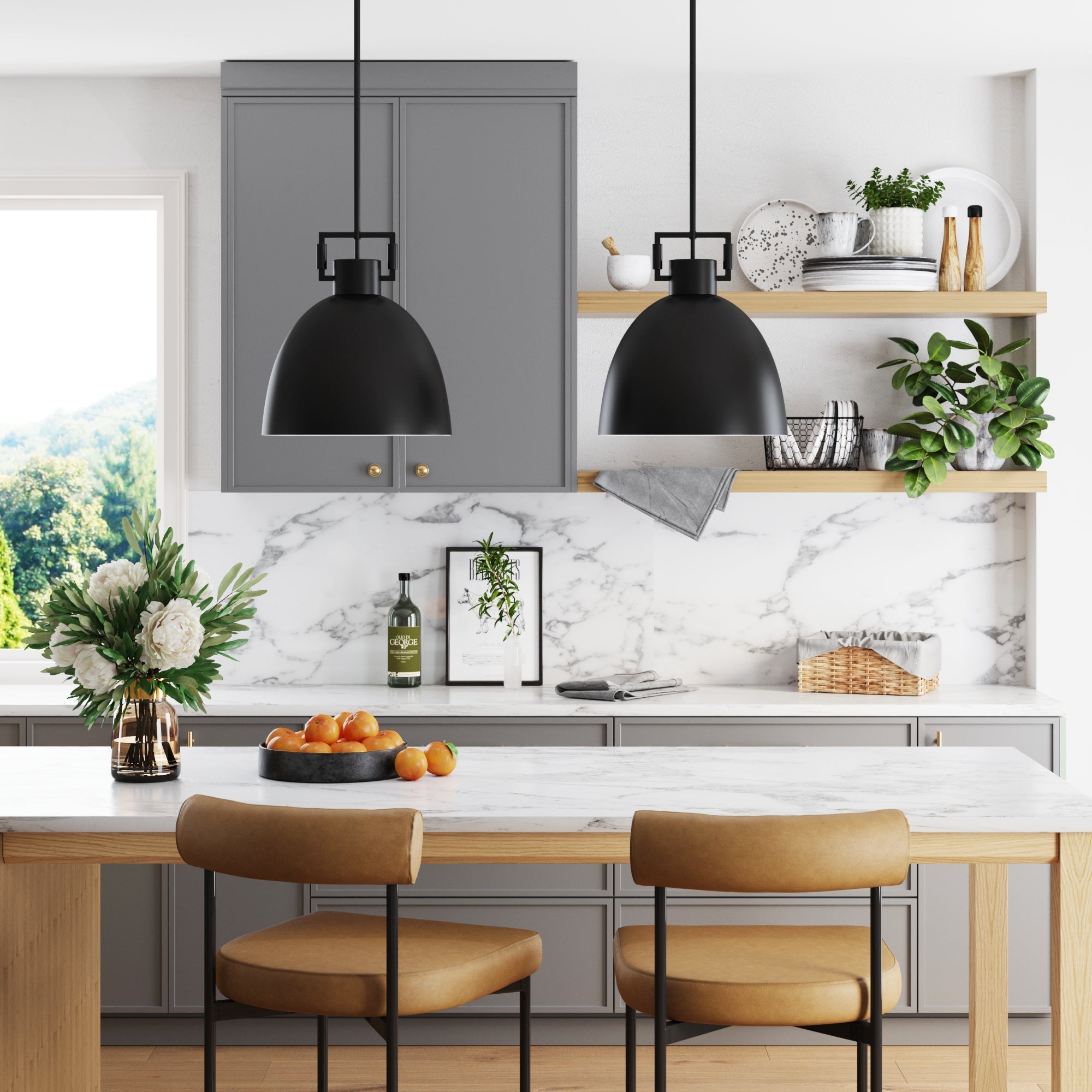 Metal Dome Pendant Lights