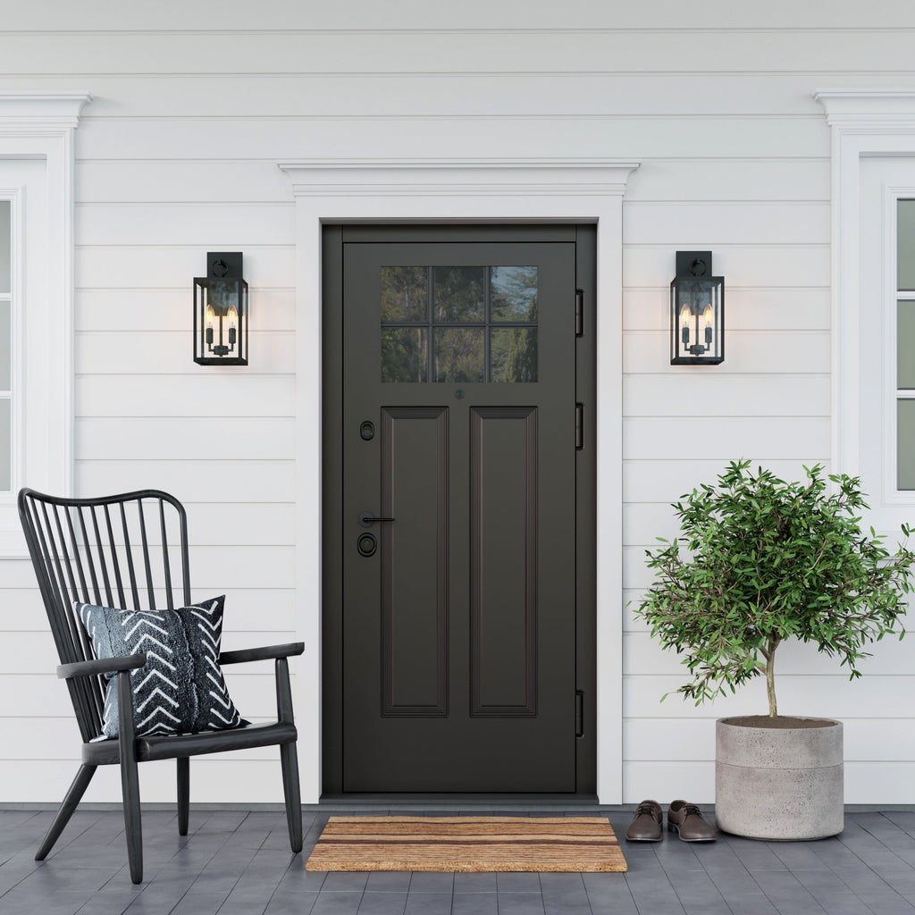 Metal Lantern Outdoor Wall Lights