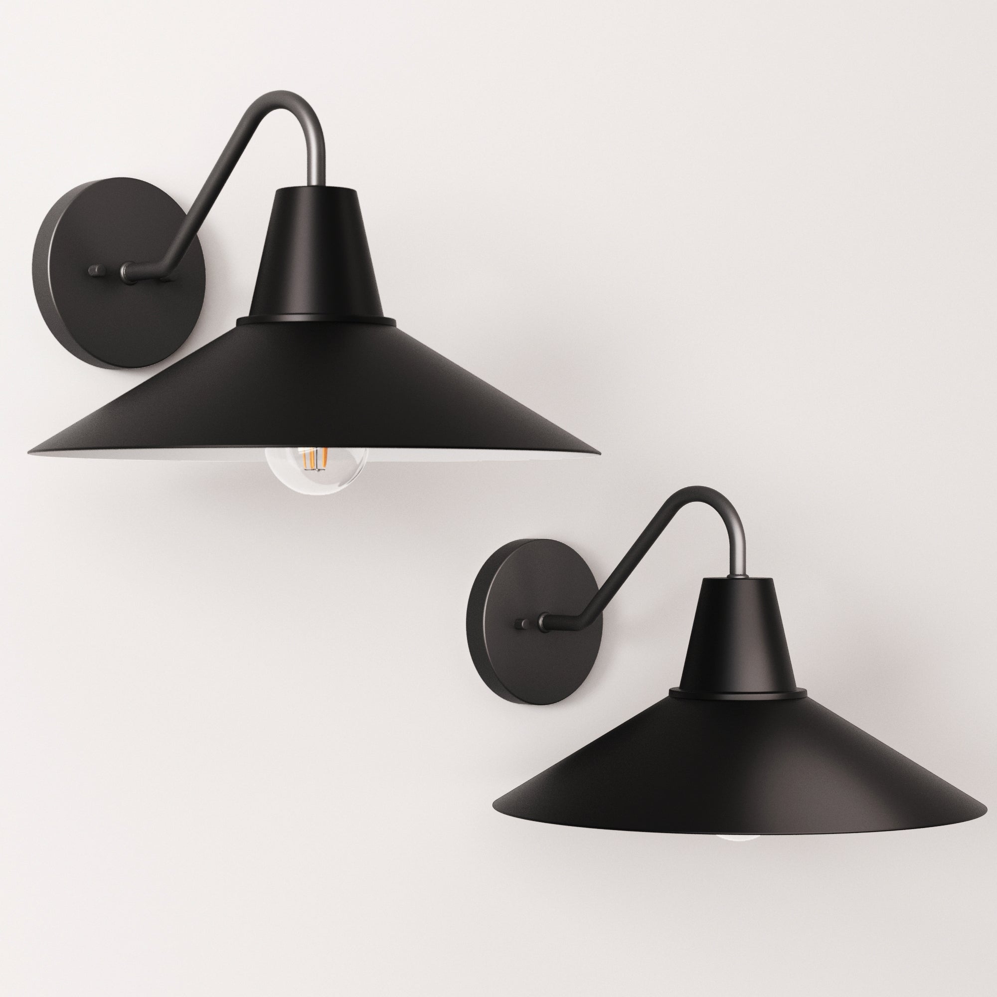 Indoor or Outdoor Metal Decorative Wall Light