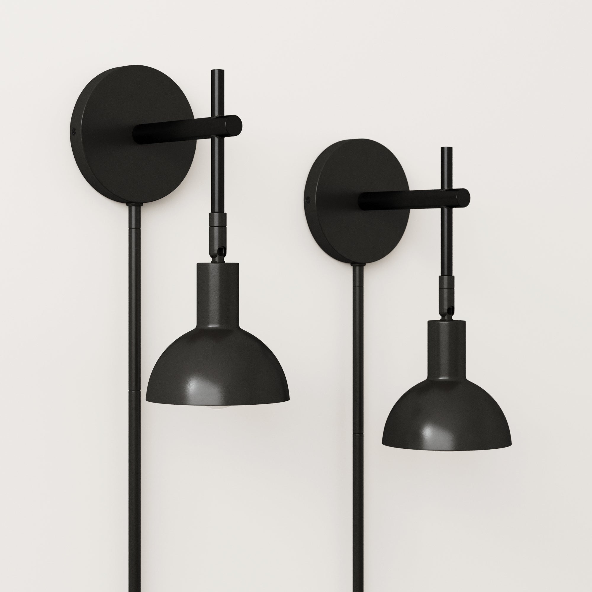 Plug-in Metal Wall Lights