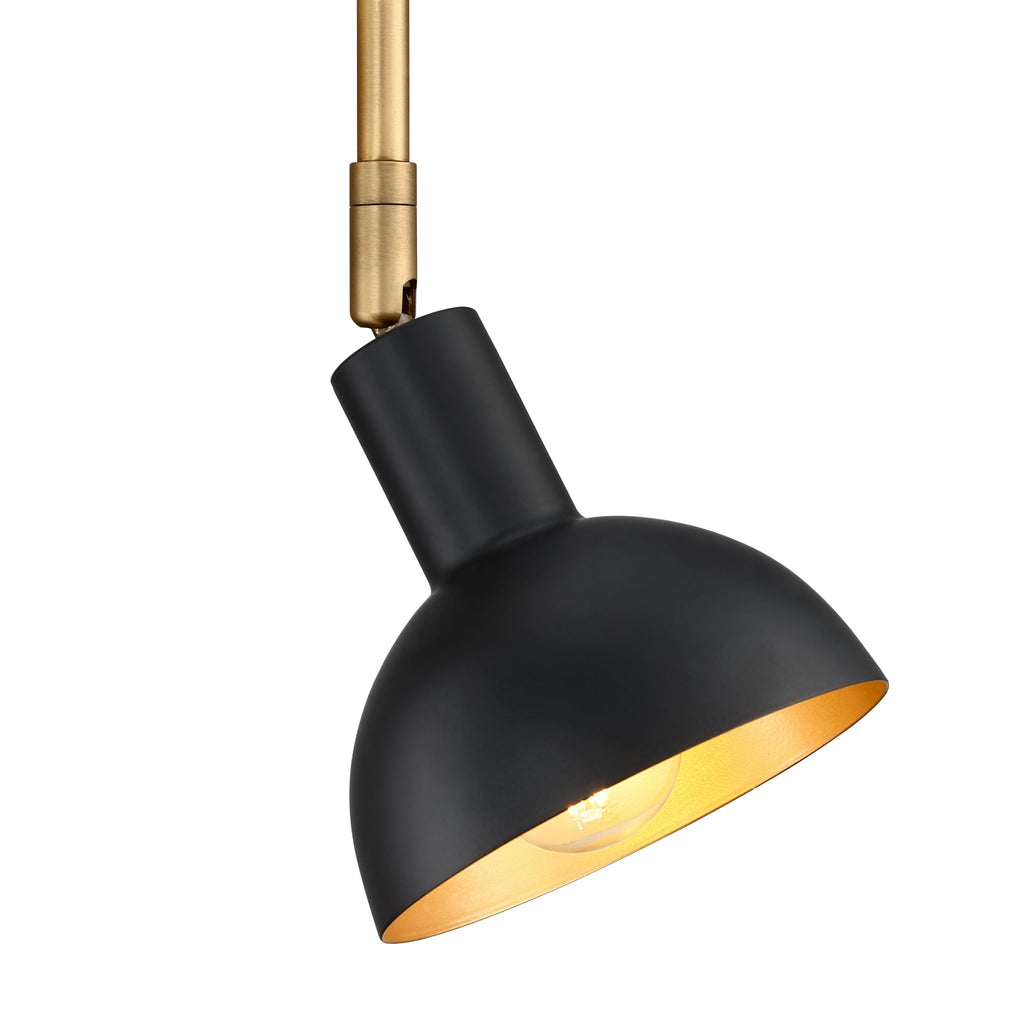 Plug-In Adjustable Metal Wall Light