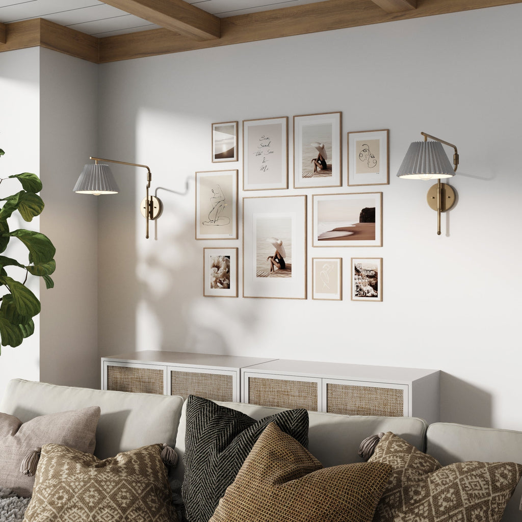 Metal Swing Arm Wall Lights