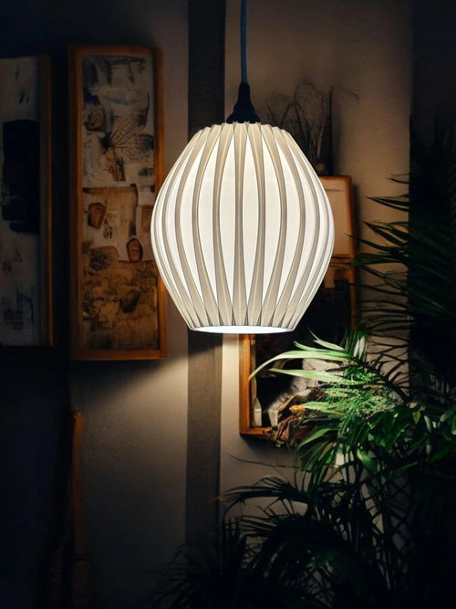 3D Printed Palm Pendant Lamp