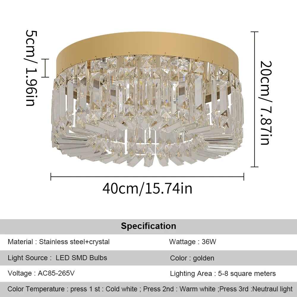 Crystal Ceiling Chandelier