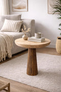 Solid Linden Mushroom Table