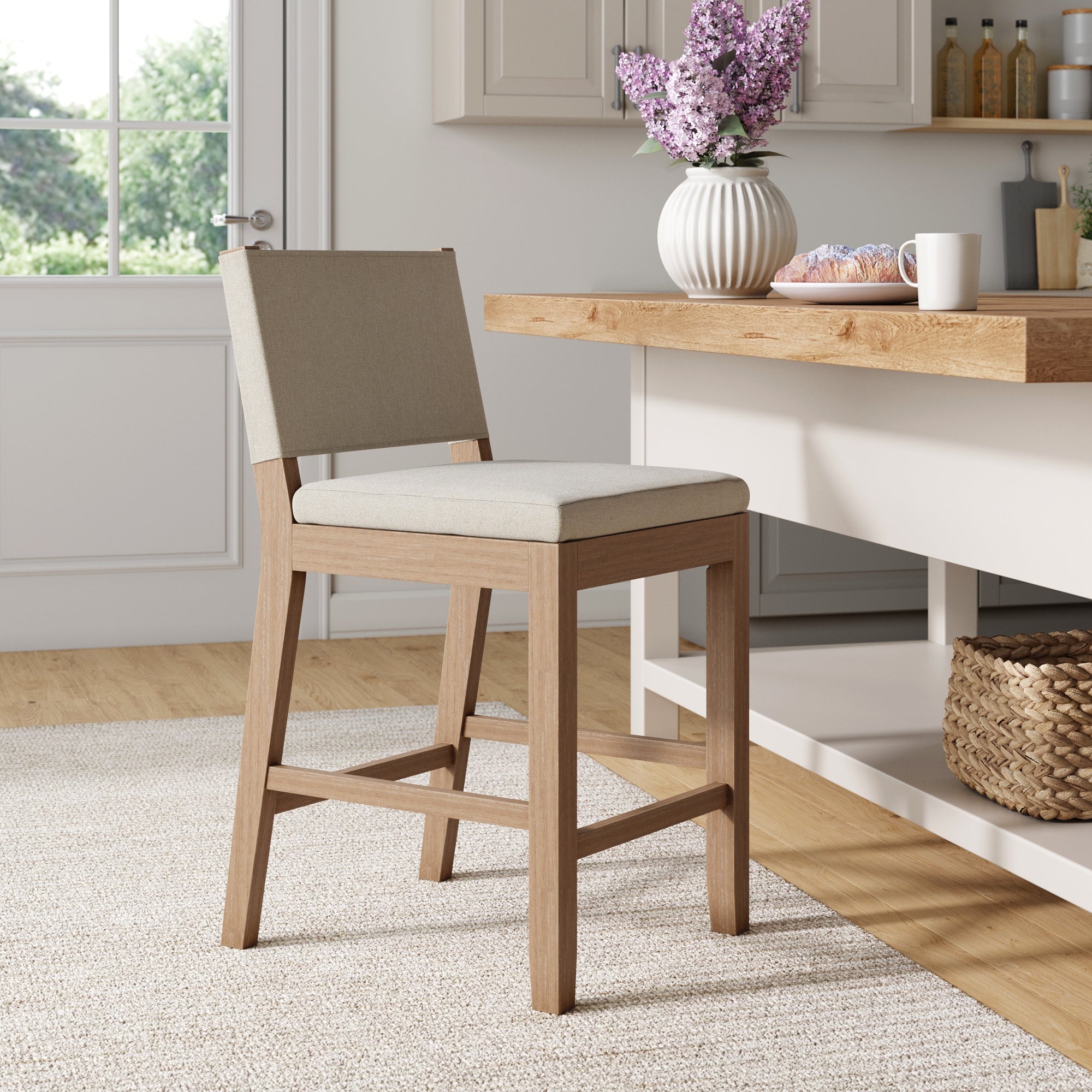 Wood Bar Stool