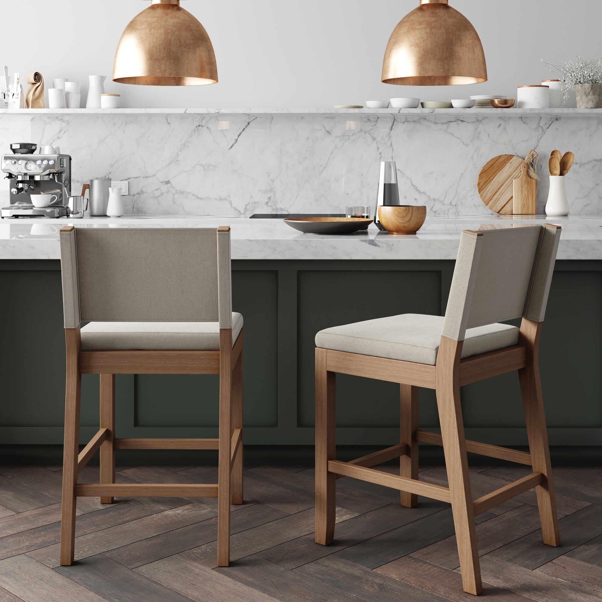 Wood Bar Stool