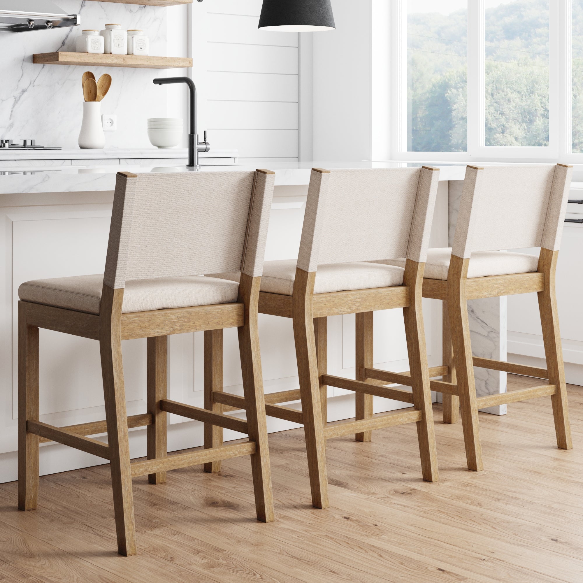 Wood Bar Stool