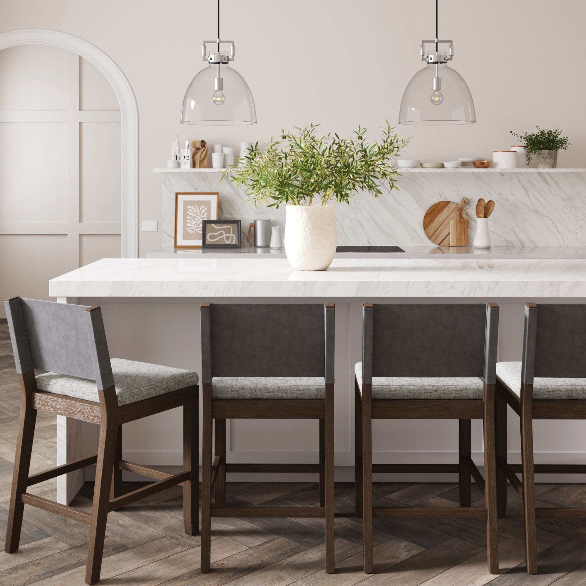 Wood Bar Stool