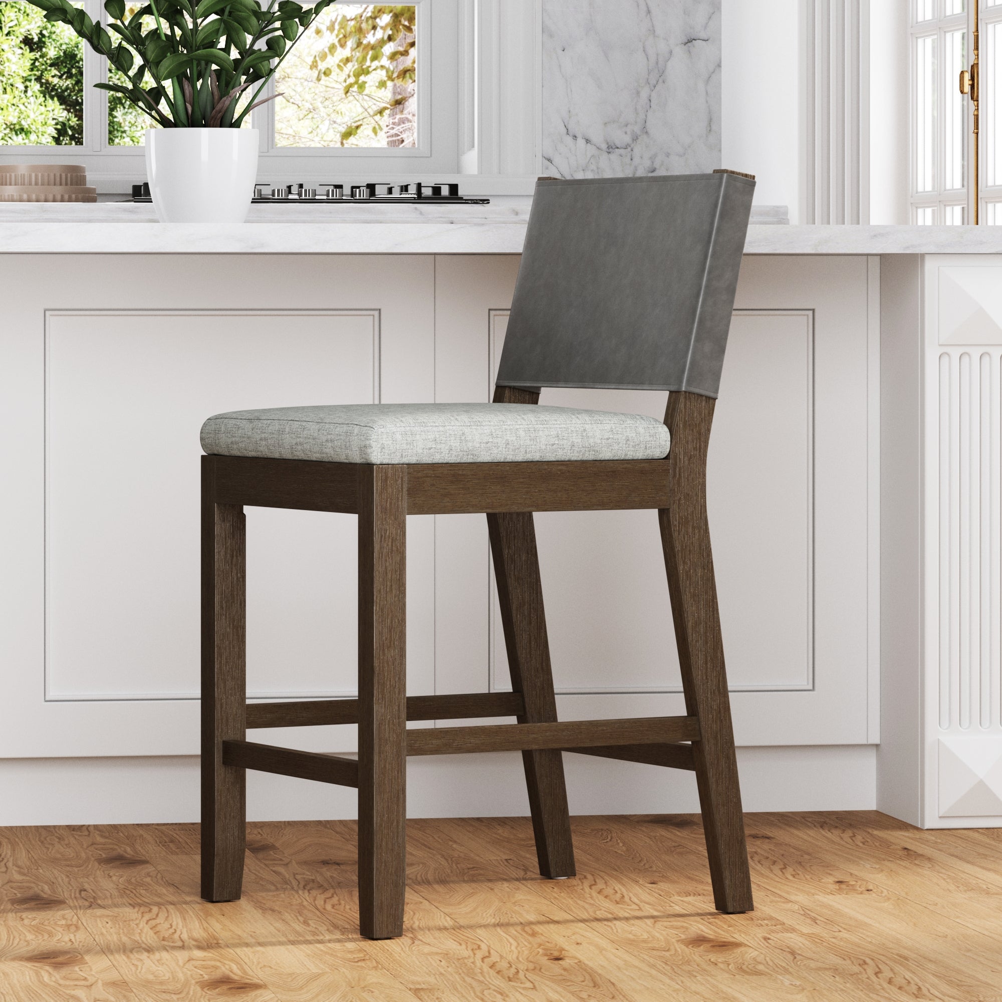 Wood Bar Stool