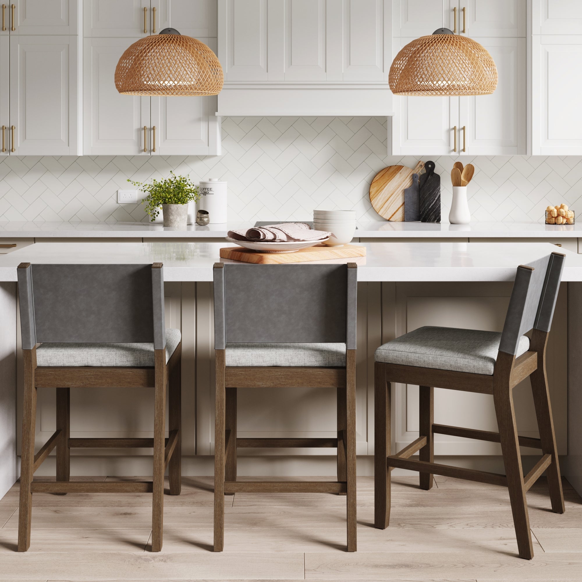 Wood Bar Stool