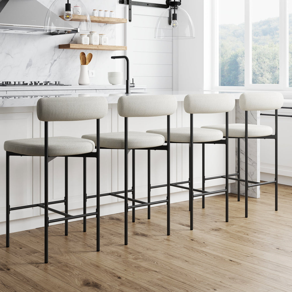 Boucle Bar Stool