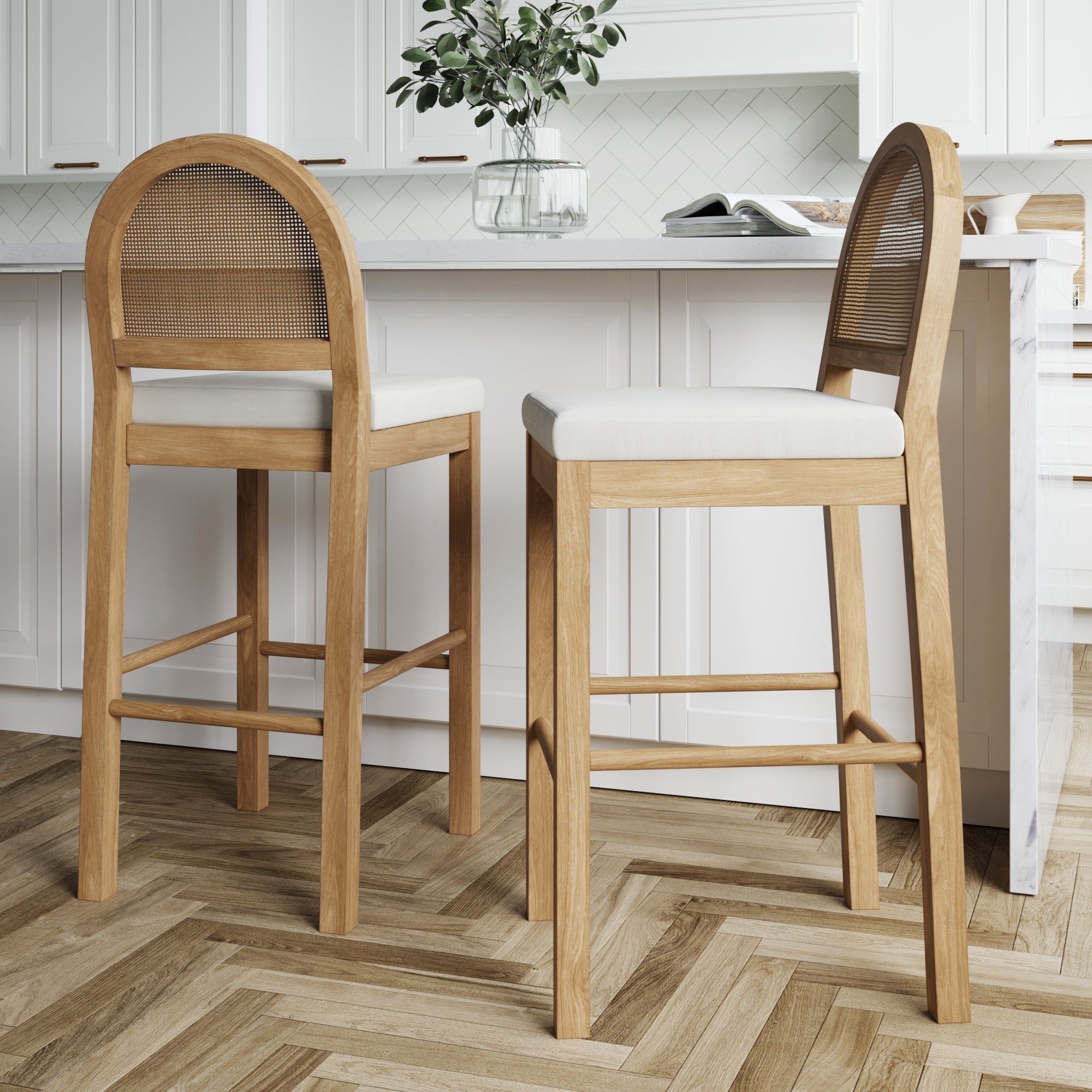 Boucle Bar Stool