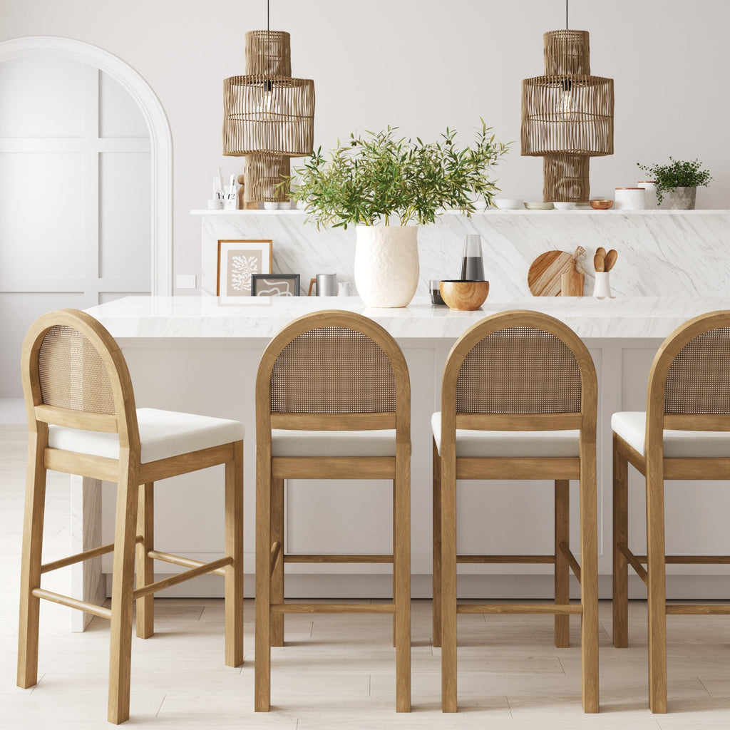 Boucle Bar Stool