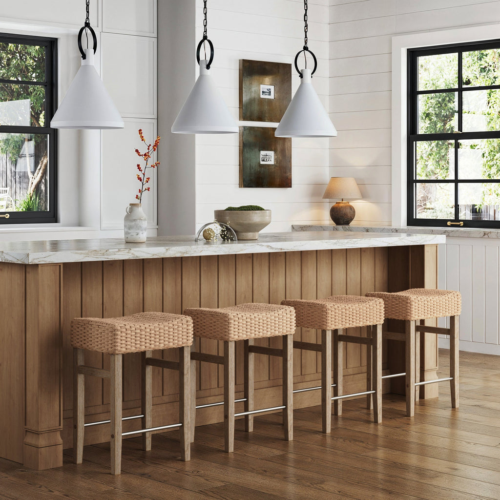 Woven Seagrass Bar Stool