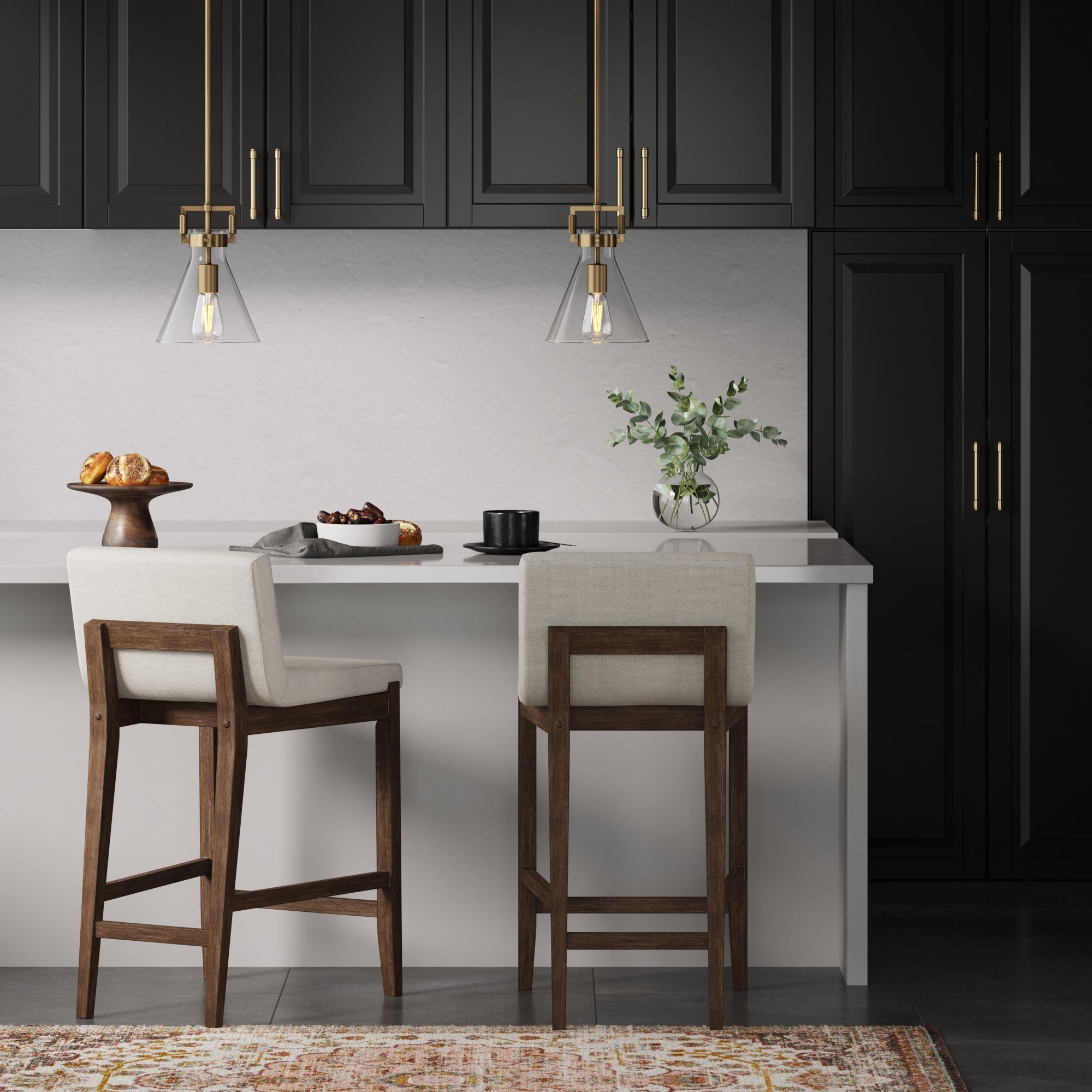 Boucle Bar Stool