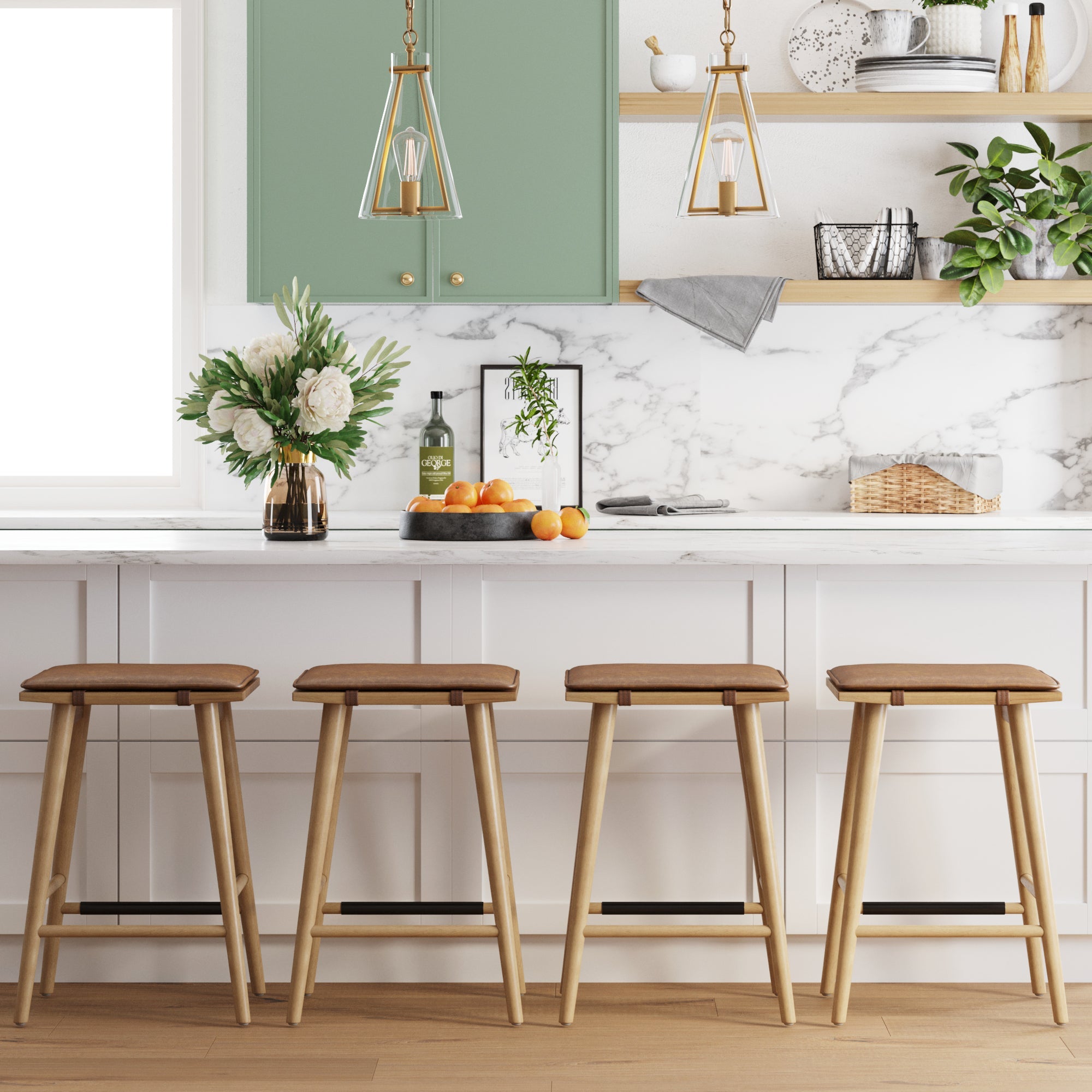 Cushioned Bar Stool