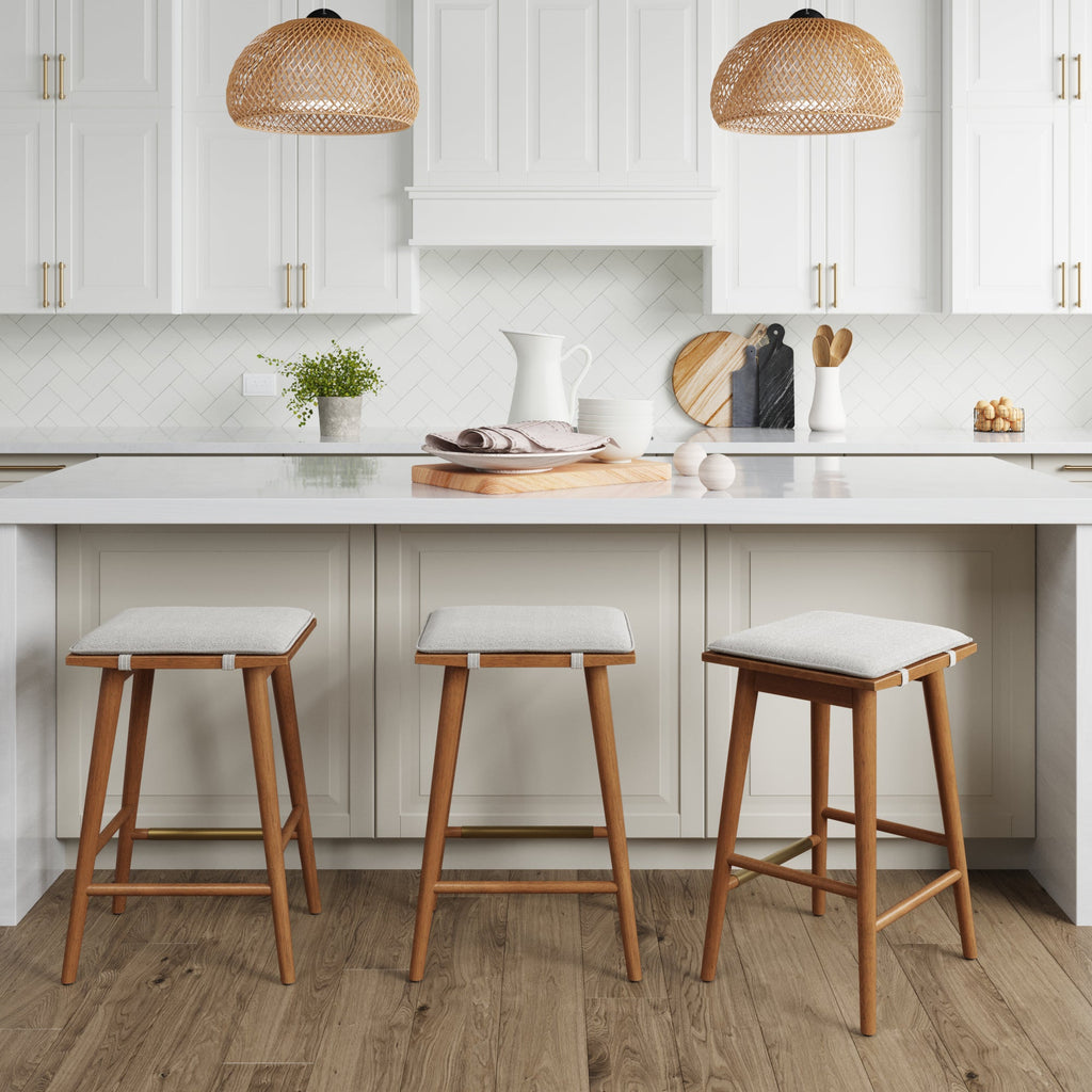 Boucle Bar Stool