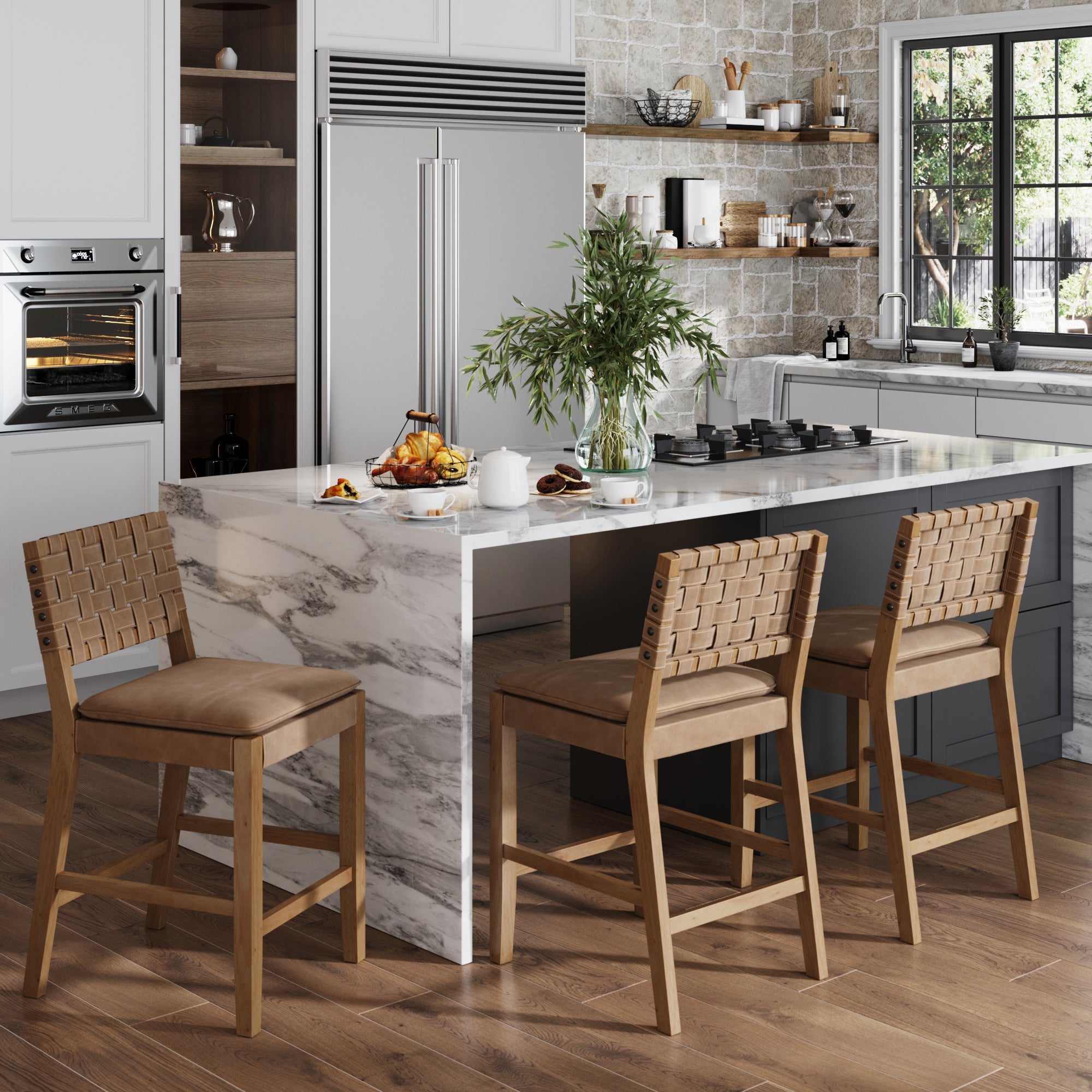 Woven Bar Stool