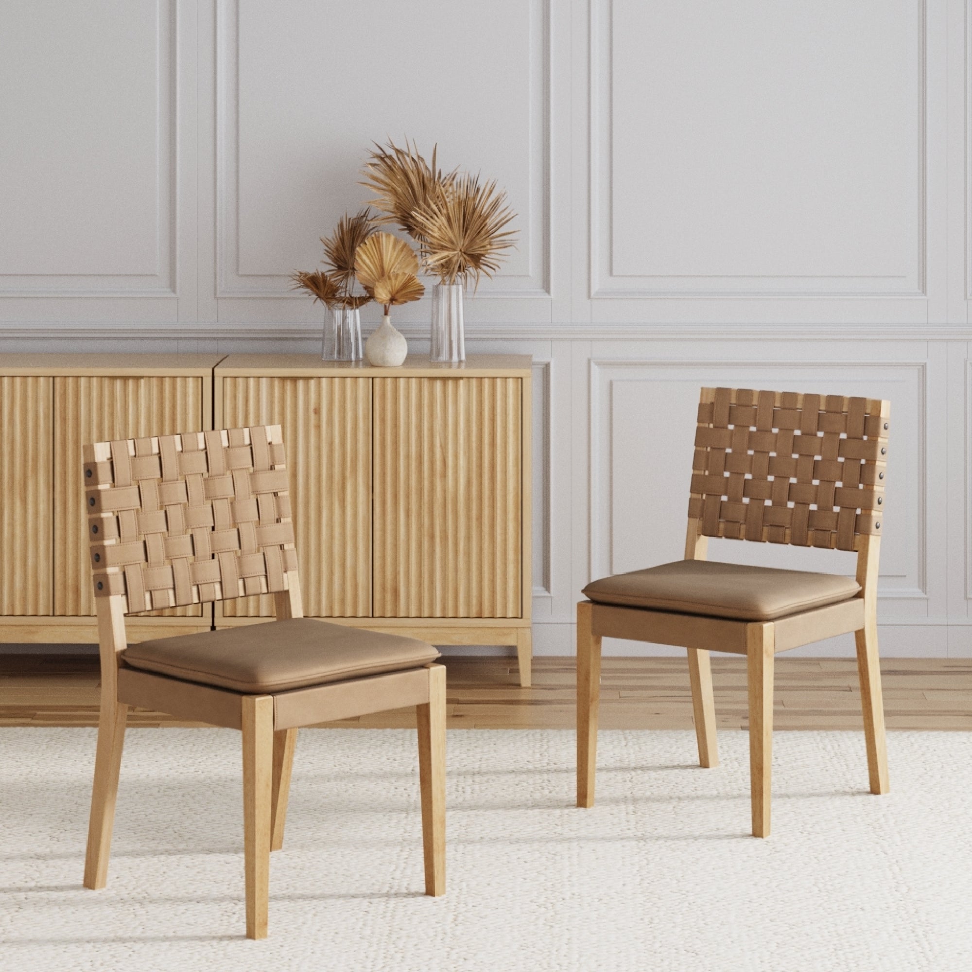 Faux Leather Dining Chair