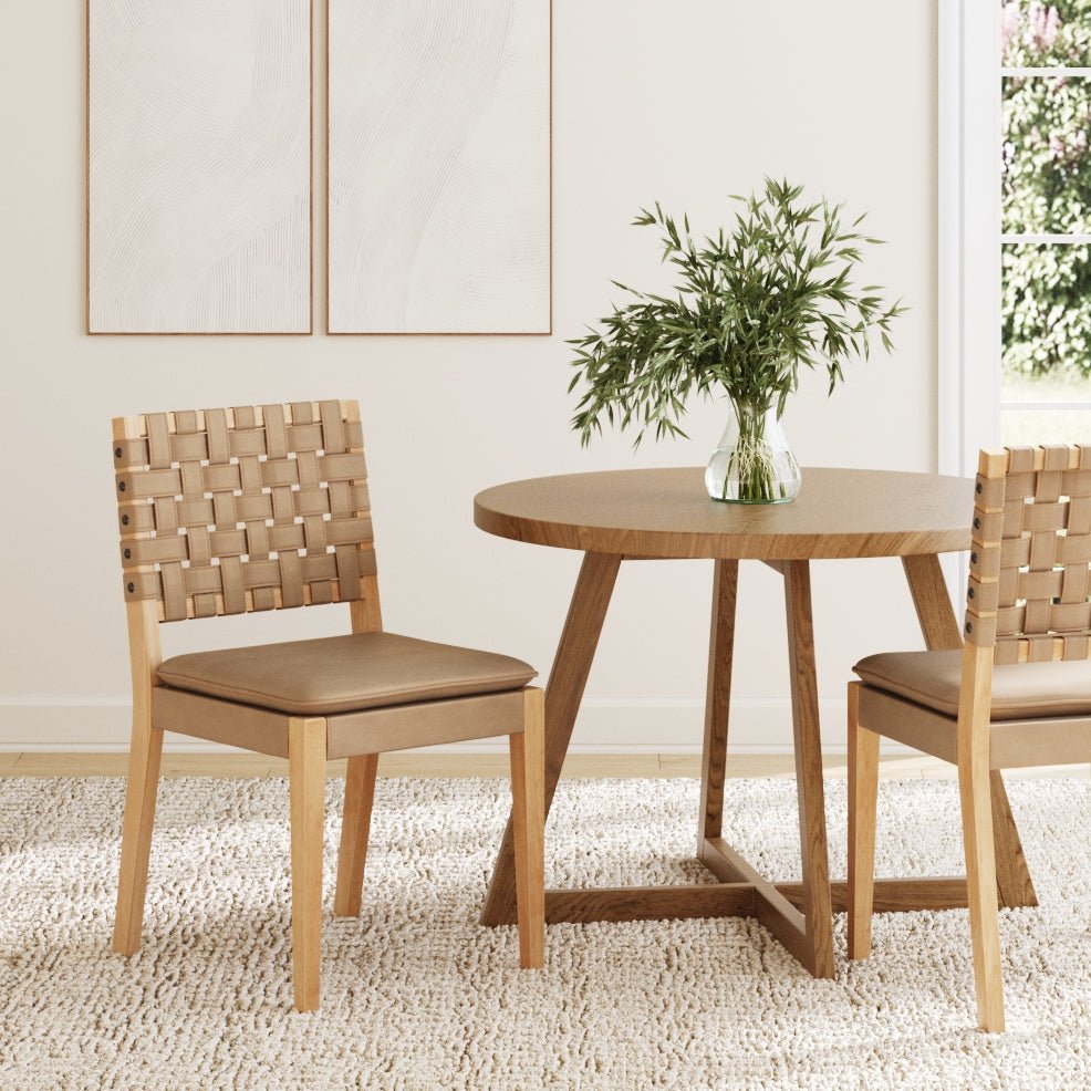 Faux Leather Dining Chair