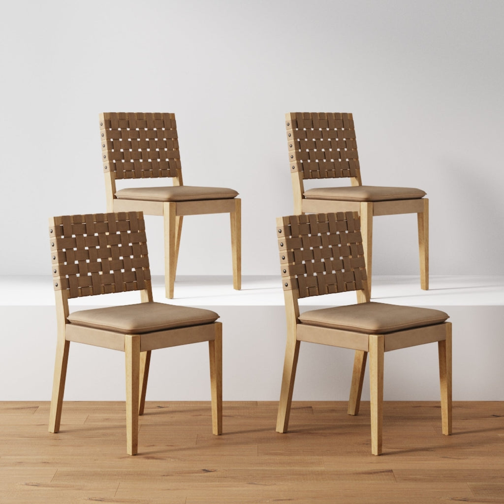 Faux Leather Dining Chair