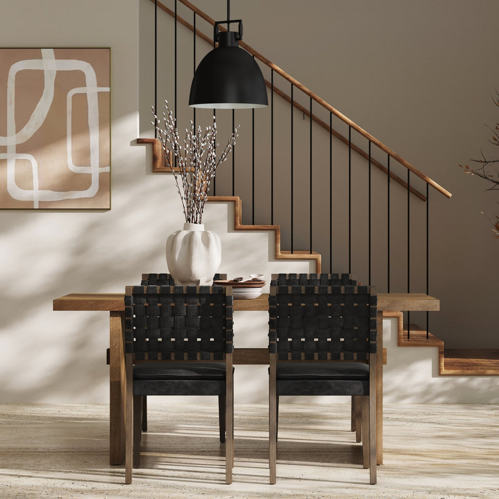 Faux Leather Dining Chair