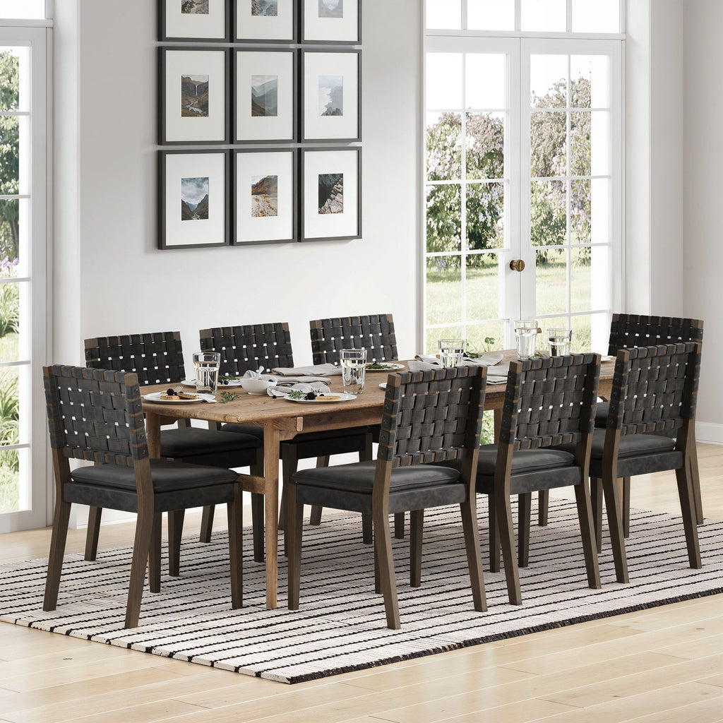 Faux Leather Dining Chair