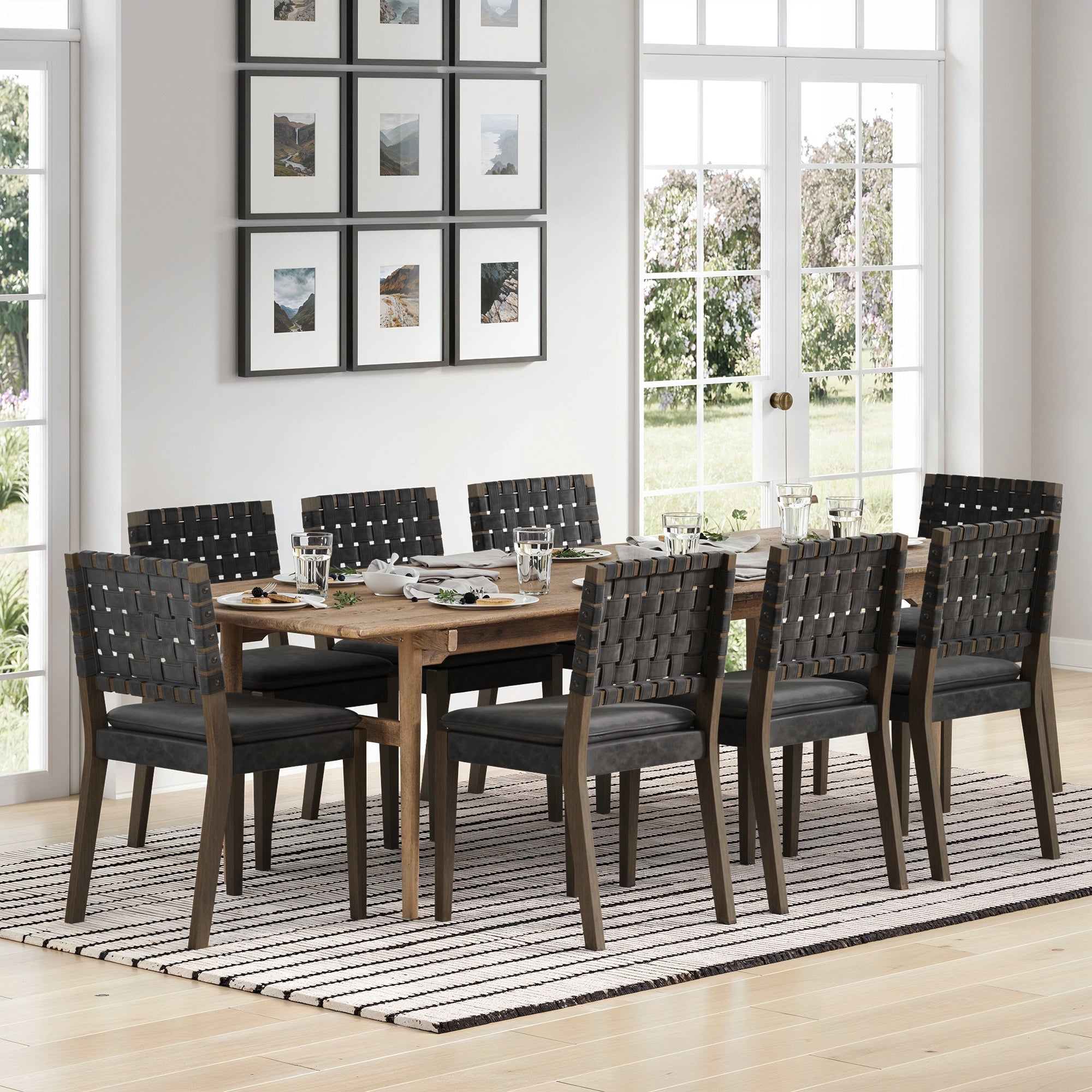 Faux Leather Dining Chair