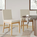 Modern Exposed Back Dining Chair