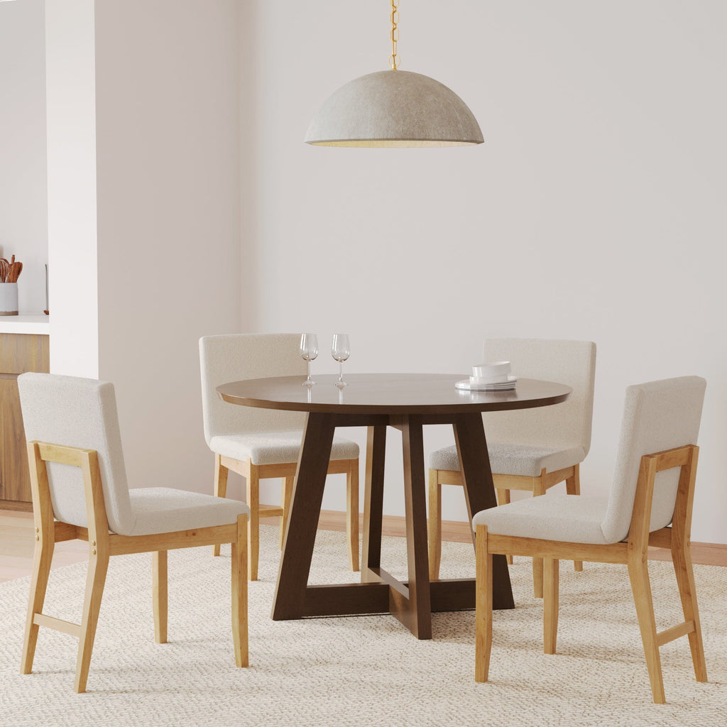 Modern Exposed Back Dining Chair