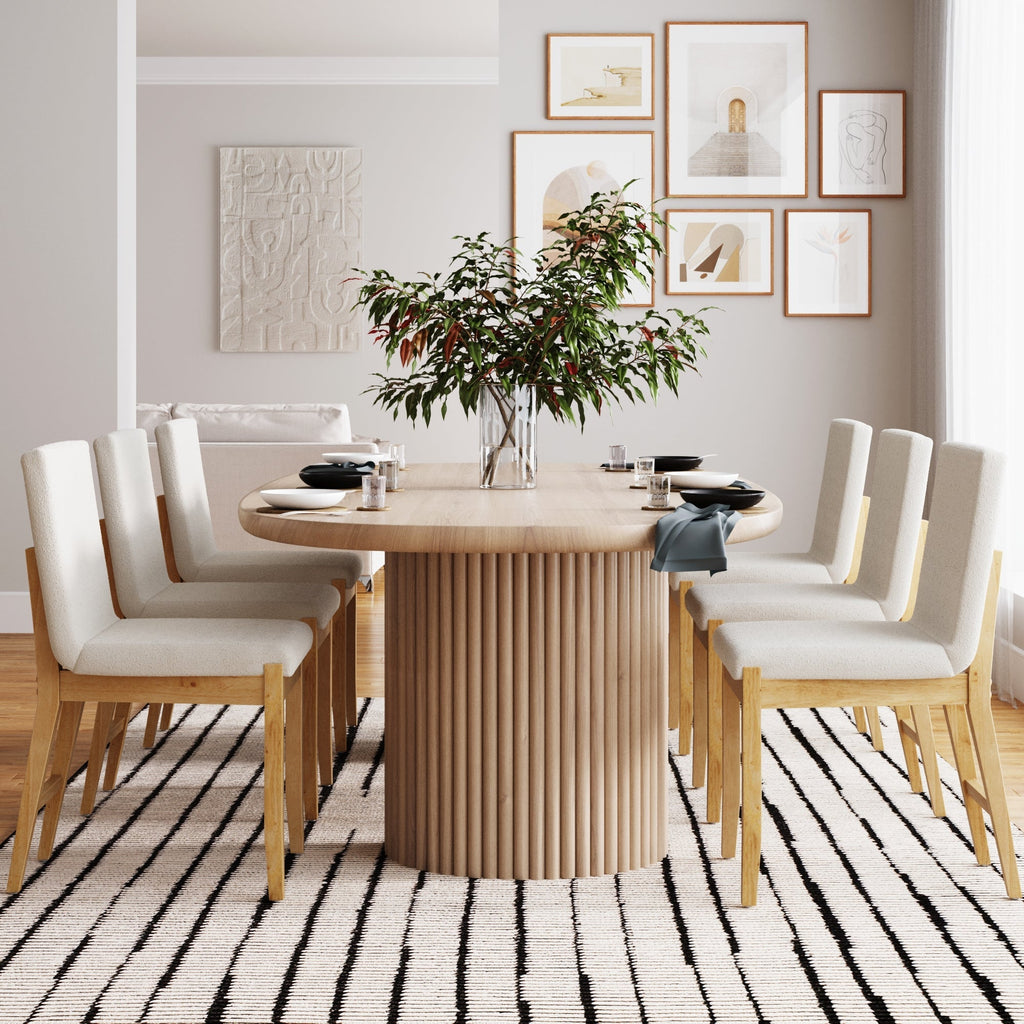 Modern Exposed Back Dining Chair