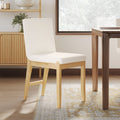 Exposed Back Dining Chair Brushed