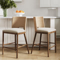 Seagrass Rope Back Counter Bar Stool Medium