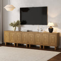 Mid Century Modern TV Console with Storage for TVs up to 100"