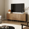 Mid Century TV Console Table with Storage for TVs up to 75"