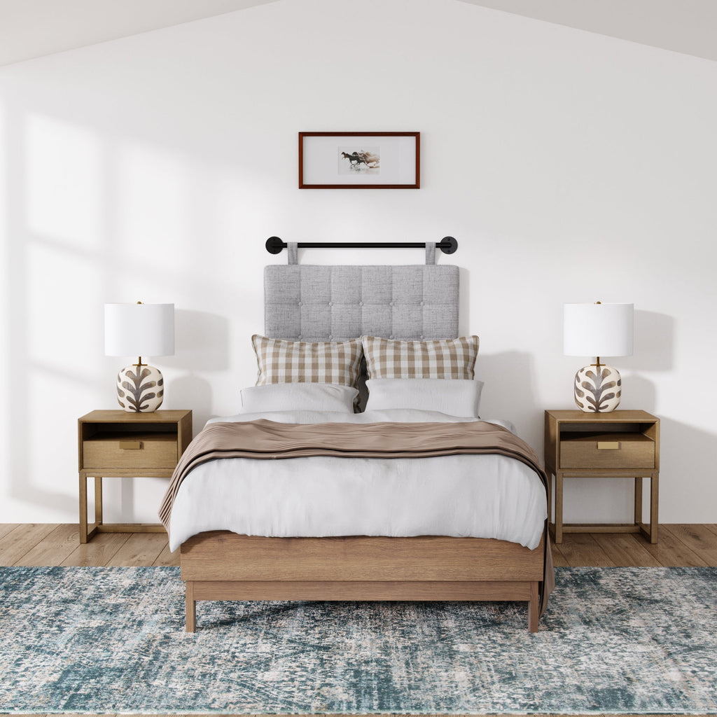 Wood Modern Farmhouse Nightstand