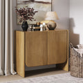 Mid Century Modern Arch Storage Cabinet