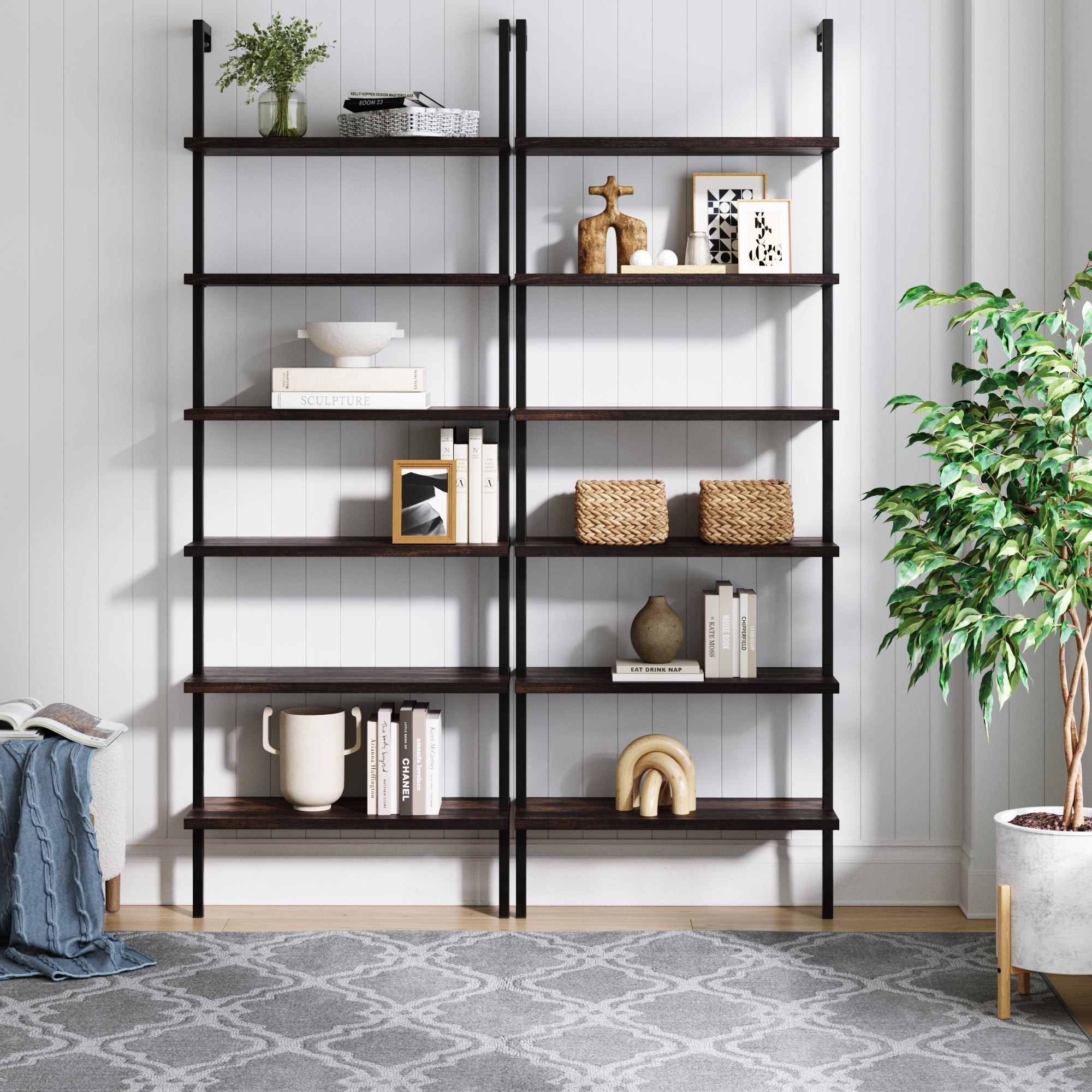 6-Shelf Bookcase
