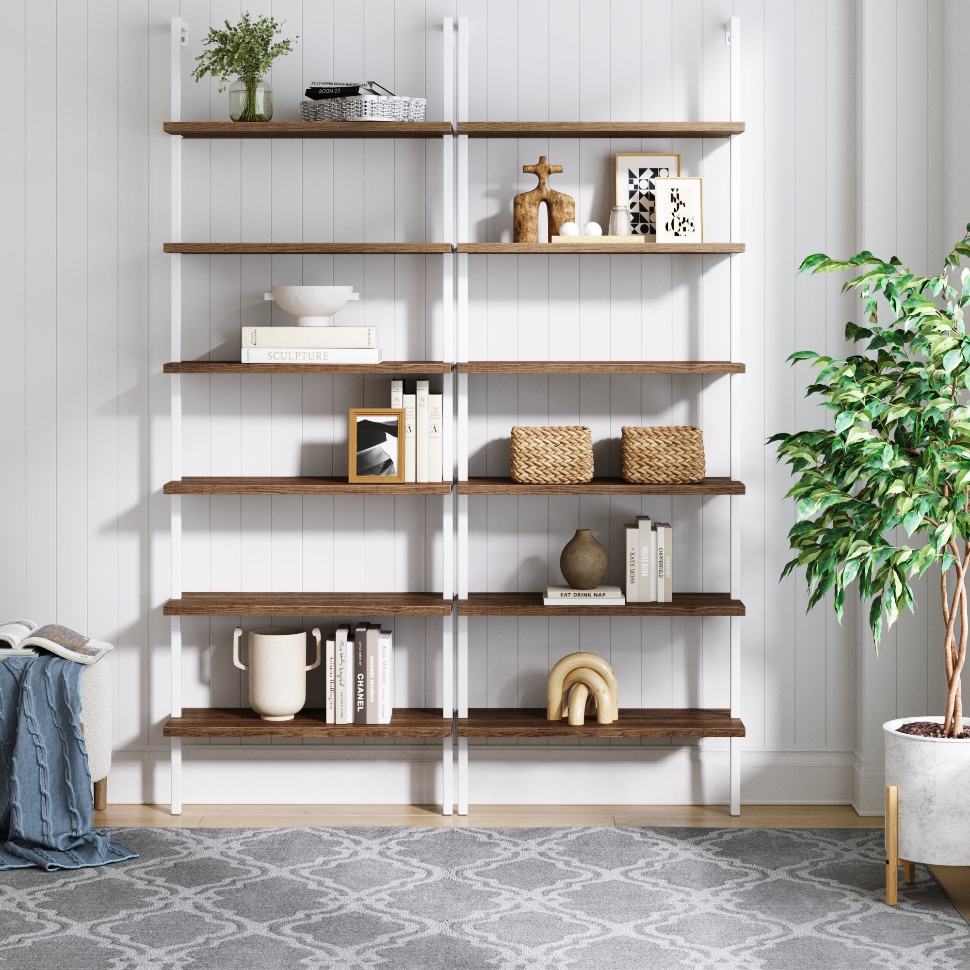 6-Shelf Bookcase
