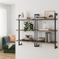 3-Shelf Ladder Bookshelf