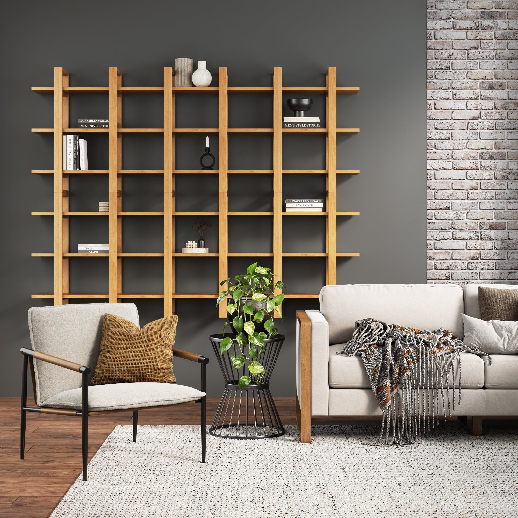 Solid Wood Wall Shelves