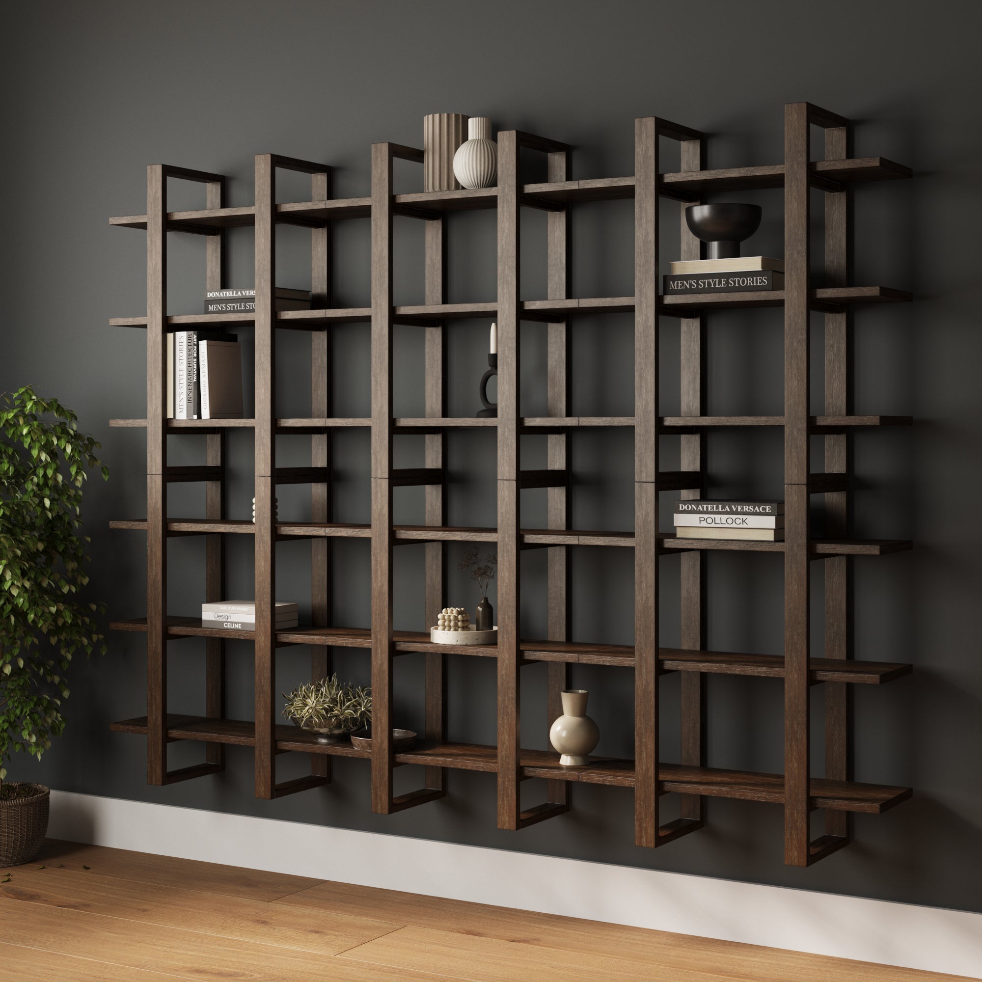 Solid Wood Wall Shelves