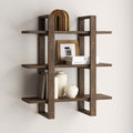 Solid Wood Adjustable Wall Shelf