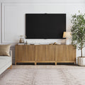 Mid-Century Fluted TV Console for TVs up to 75"