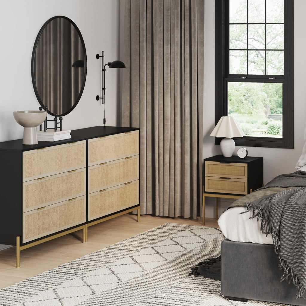 Bedroom Set Two Dresser & Two Nightstand