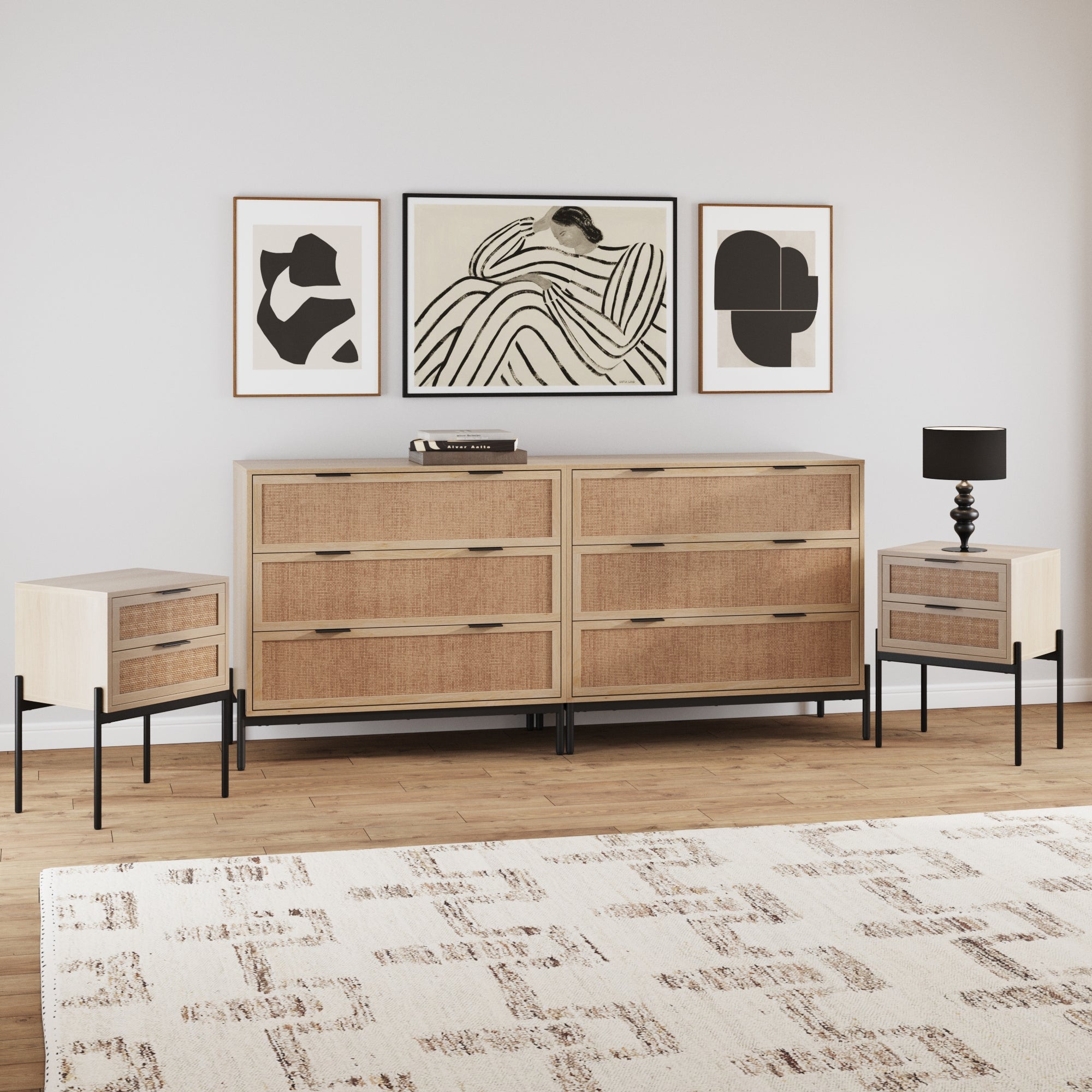 Rattan Bedroom Set