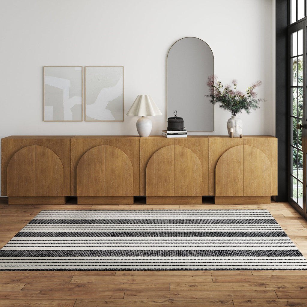 Large Arched Kitchen Cabinet Credenza