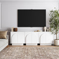 Wood Arched TV Console Stand for TVs up to 75"