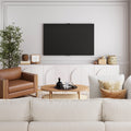 Wood Arched TV Console Stand for TVs up to 100"